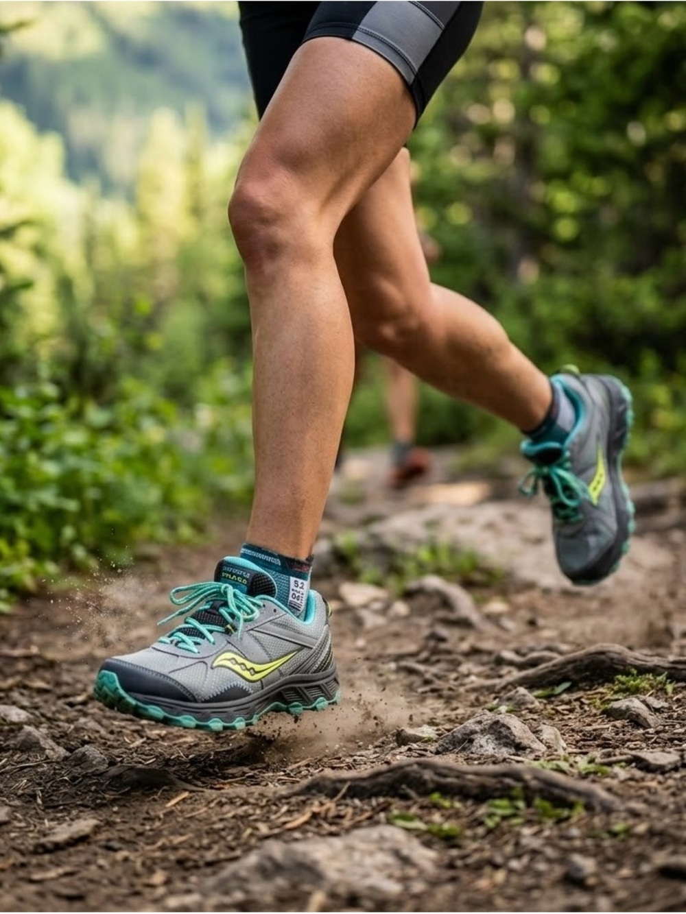 Saucony Grid Raptor TR 2 Women Size 8.5 Gray Teal